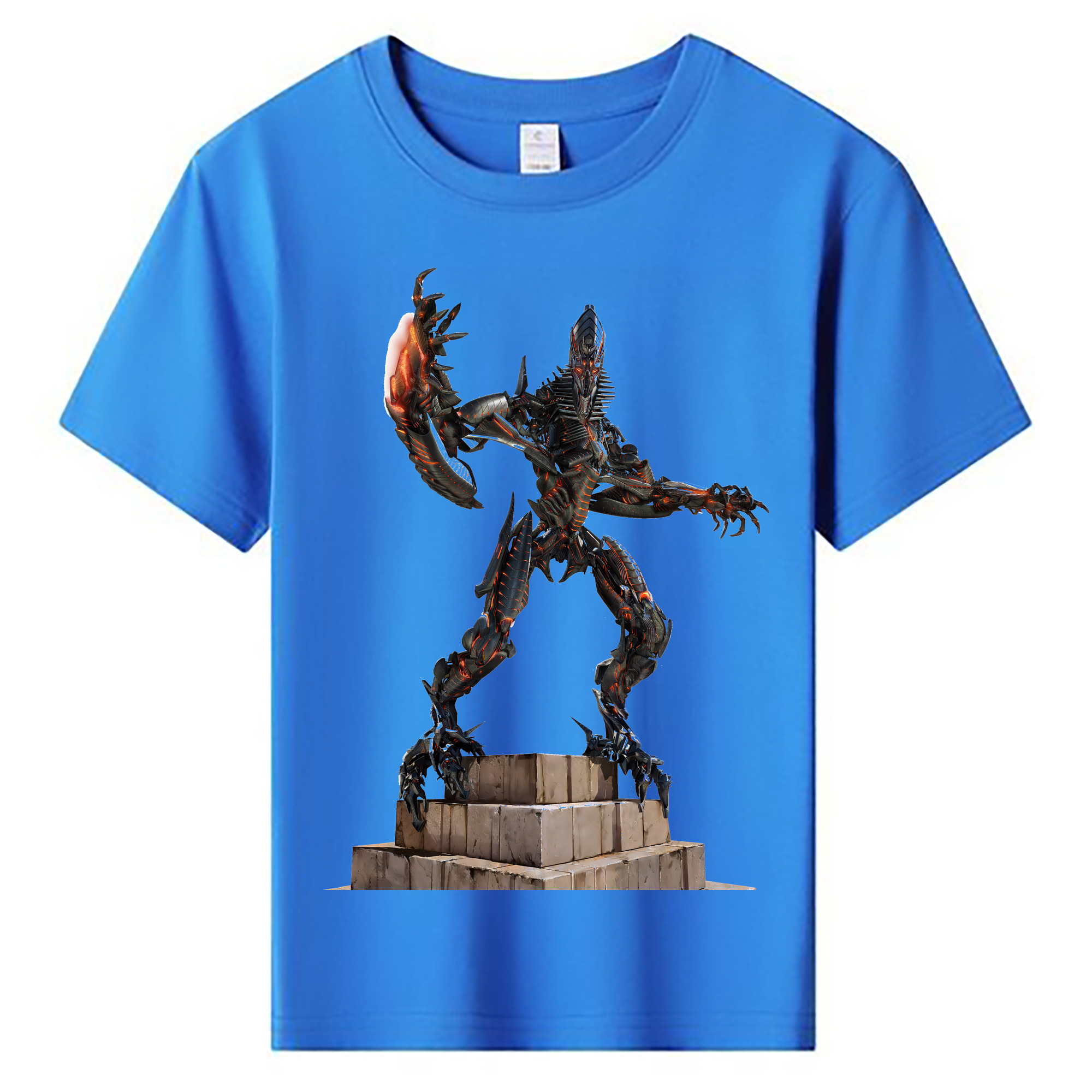 （画像用） Transformers トランスフォーマー 綿100％キッズTシャツ（フロントプリント）